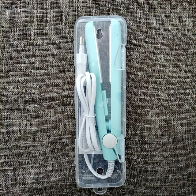 New Curling Iron Mini Hair Straightener Iron Ceramic Straightening Styling Tools Hair Curler Flat Iron Beard Straightener