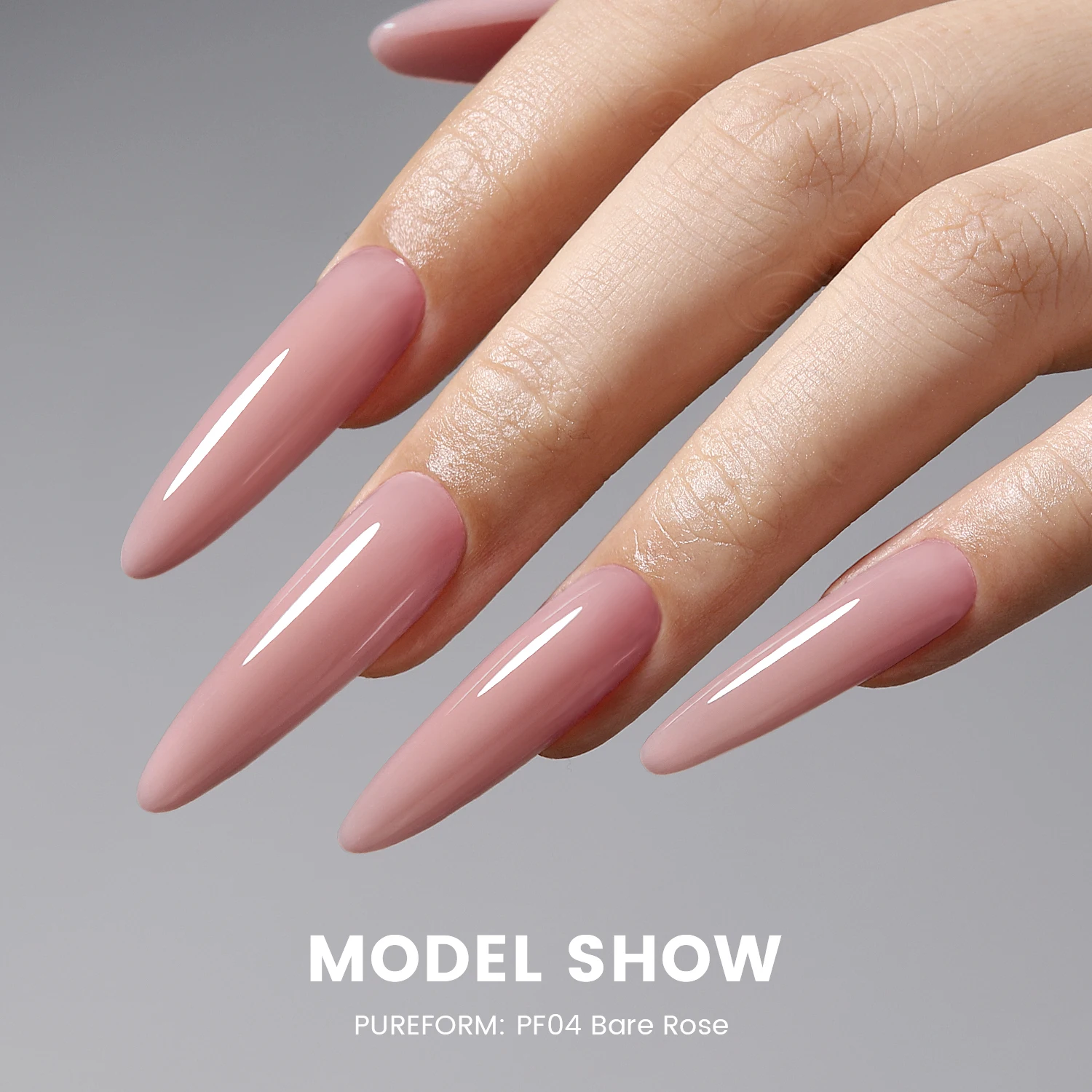 YOKEFELLOW PUREFORM Extension Gel Nail Polish 50g HEMA & TPO Free Milky White Poly Gel for Professional Salon Use PF02 Pure Snow