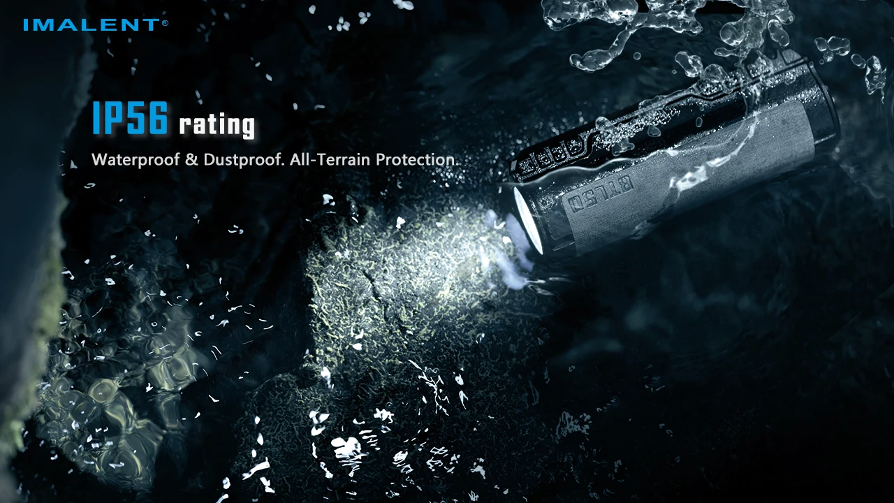 IMALENT BTL50 Electronic Focus Flashlight 3000LM 705M Range Portable EDC Tactical Fast Charging Waterproof for Patrol Hiking