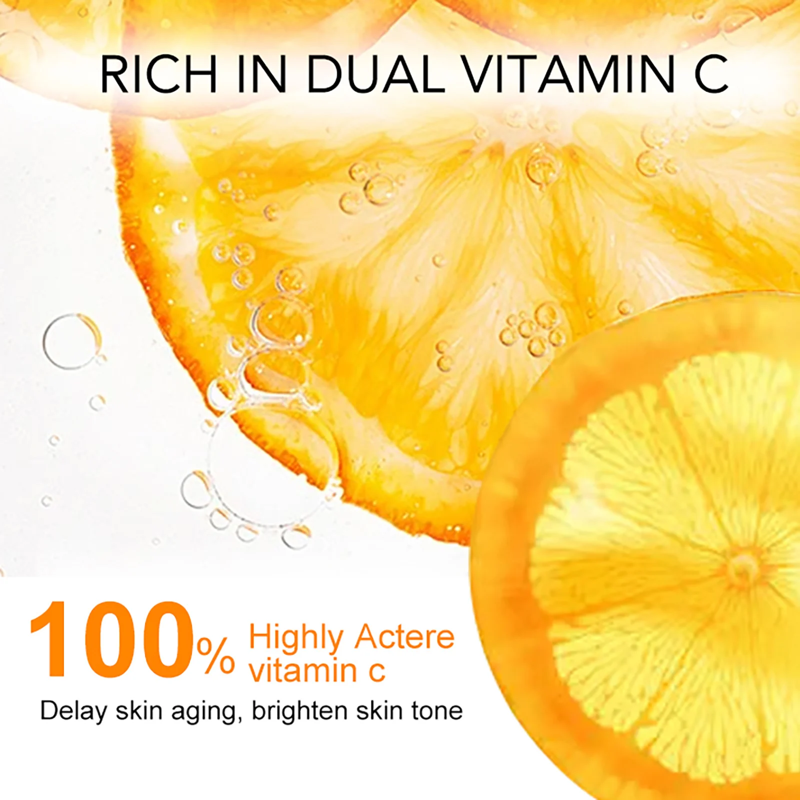 AILKE Vitamin C Brightening Face Cream, Hydration, Moisturizing, Anti-Wrinkles, with Collagen, Lightweight Texture, Non-Greasy