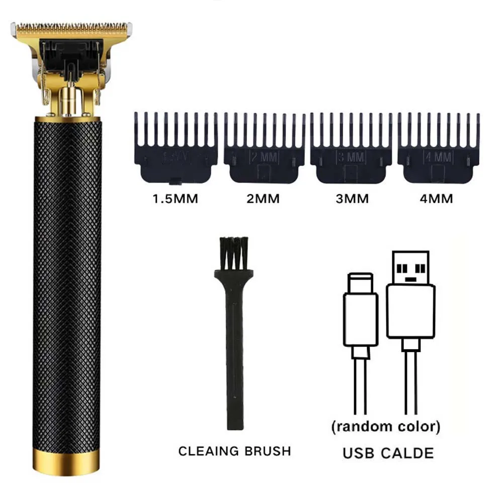 Professional Cordless Hair Clipper for Men Electric Barber Clipper & Trimmer Rechargeable Men's Hair Cutting Tools