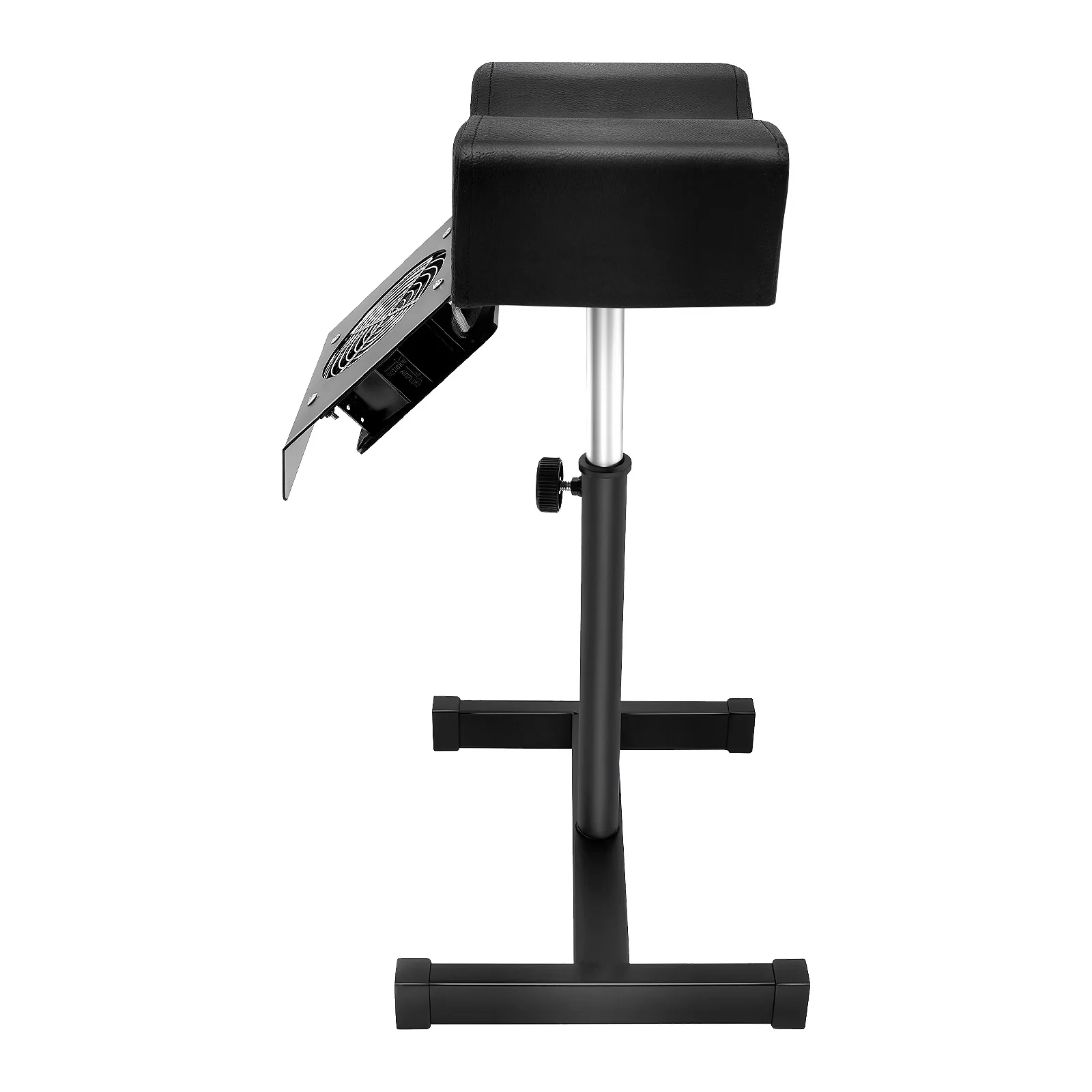 Professional Pedicure Stool Height Adjustable Manicure Chair Beauty Salon Spa Lift Stool Footrest Nail Bench w/Dust Cleaning Fan