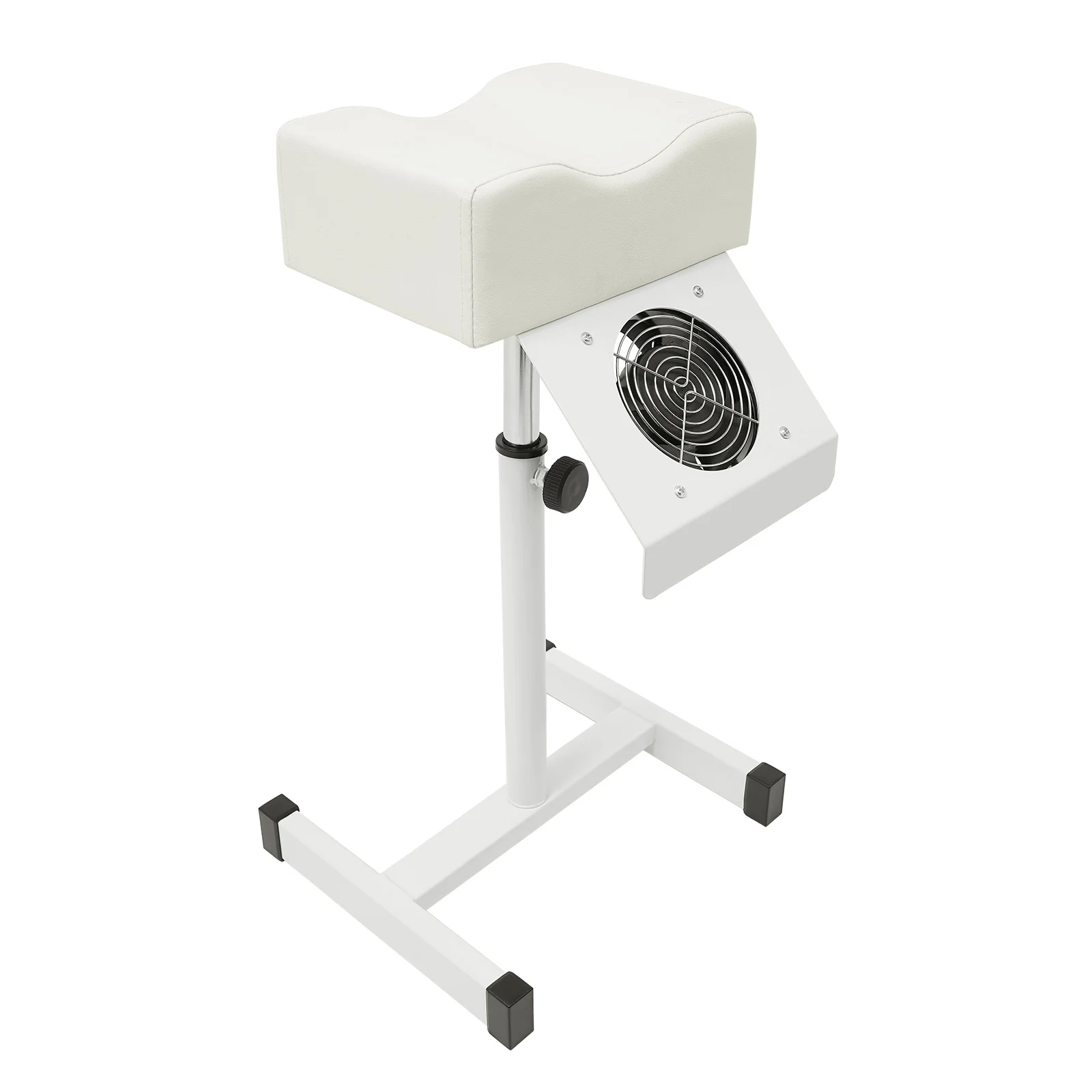 Professional Pedicure Stool Height Adjustable Manicure Chair Beauty Salon Spa Lift Stool Footrest Nail Bench w/Dust Cleaning Fan