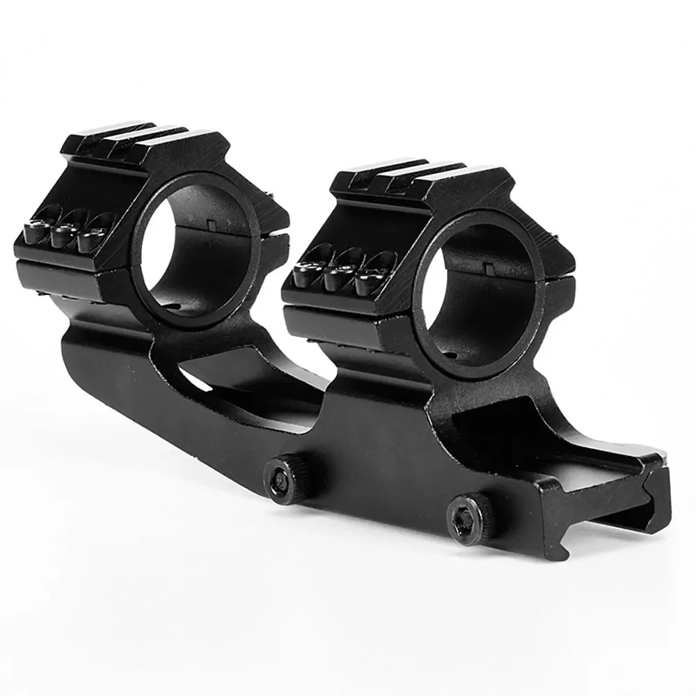 WestHunter Cantilever Picatinny Scope Mount 1"/30mm Tube Quick Release Sights Rings QD 20mm Rail Hunting Scope Accessories
