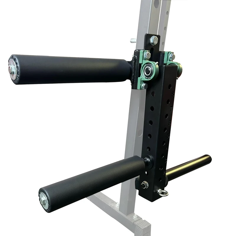 Power Rack Mounted Leg Extension & Curl Machine for Home Gym Equipment, Adjustable Leg Press Attachment for Lower Body