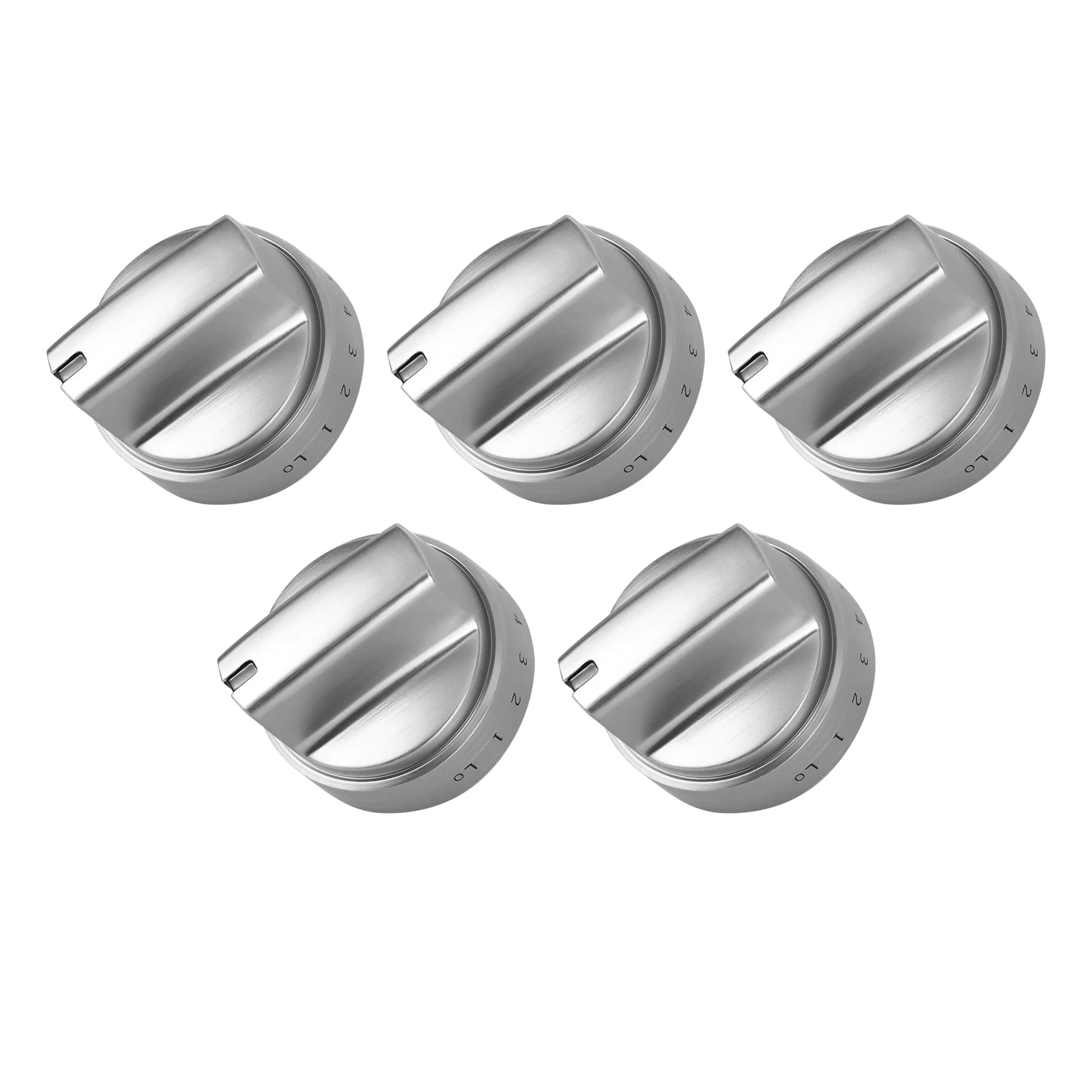 5Pcs GE Stove Knob Replacement WB03X24818 AP5989029 PS11729081 4363588, Gas Range Cooktop Control Knobs For GE Brand