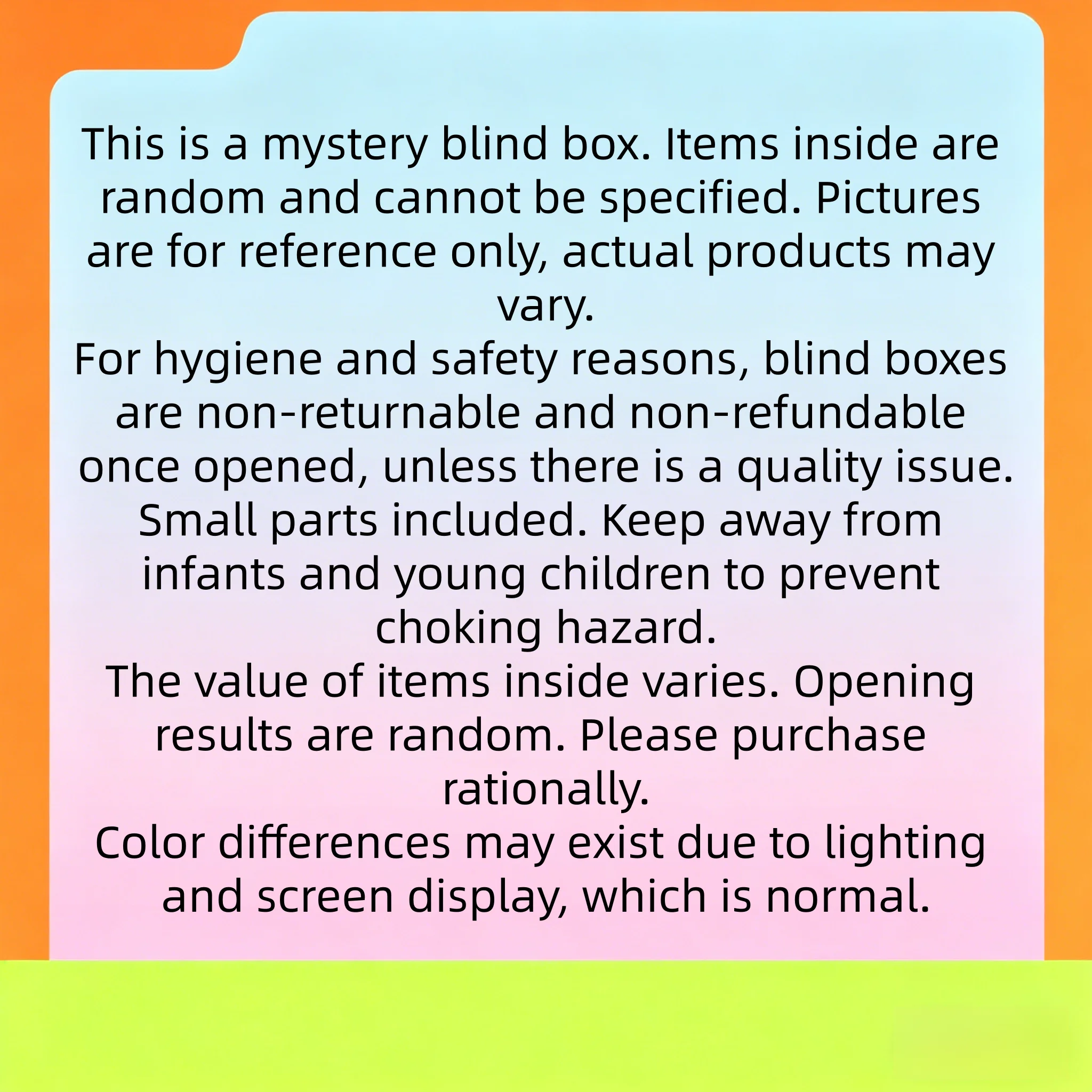 Unpredictable surprises inside this USA local fast shipping mystery box. Random goods + high value unboxing adventure for adults