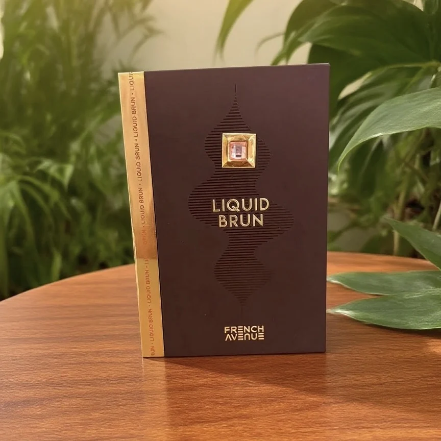 Fragrance World French Avenue Liquid Brun Eau de Parfum for Men Woody Fragrance Long Lasting Men's Perfume 100ml