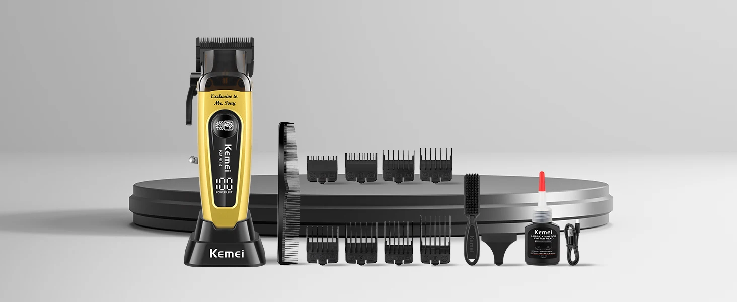 Hair Clippers for Men, Cordless Barber Clippers with LED Display 2299Hair Trimmer with Charging Base Professional Hair Clippers for Men, Cordless Barber Clipper T-Blade Beard Trimmer Foil Shaver Set, Rechargeable Electric Fade Clipper Hair Cutting