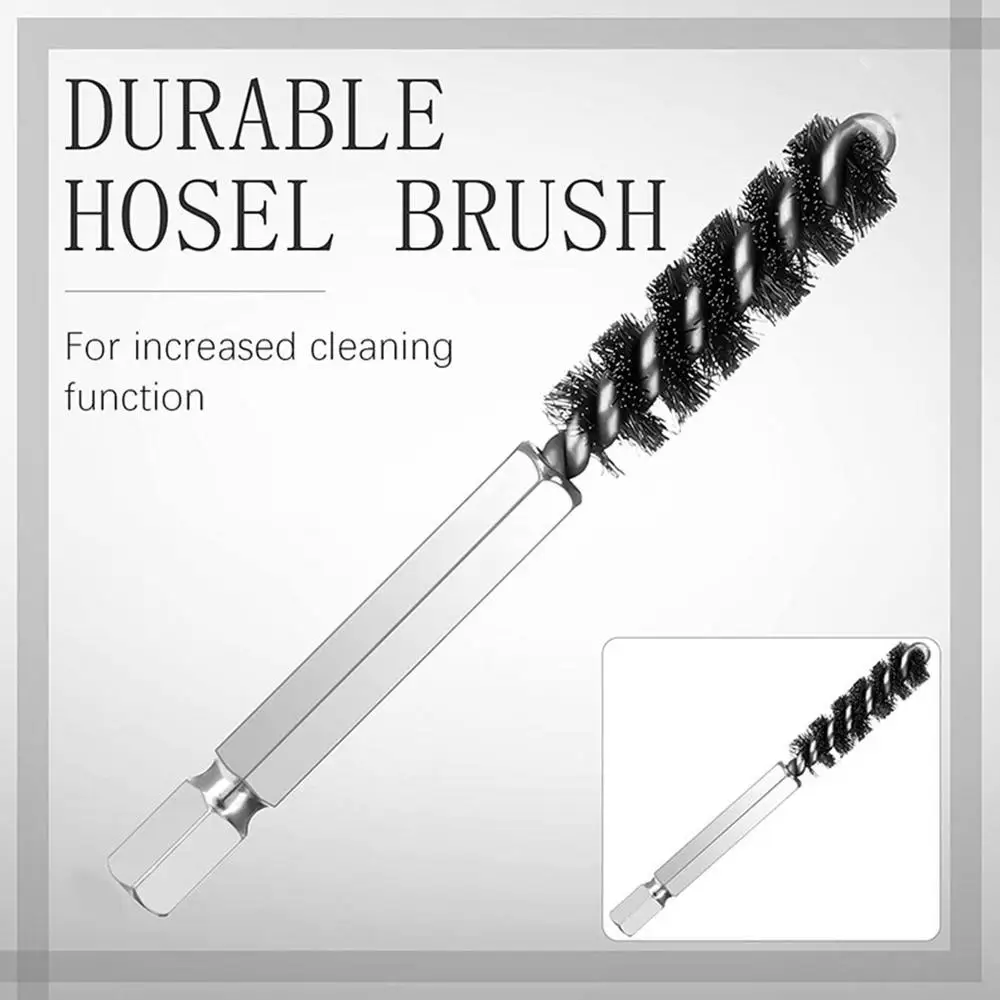 Golf Clubs Head Hosel Brush Electric Drill Wire Brush Hexagonal Rod Golf Iron Head Rust Remover Brush Golf Club Cleaning Polish