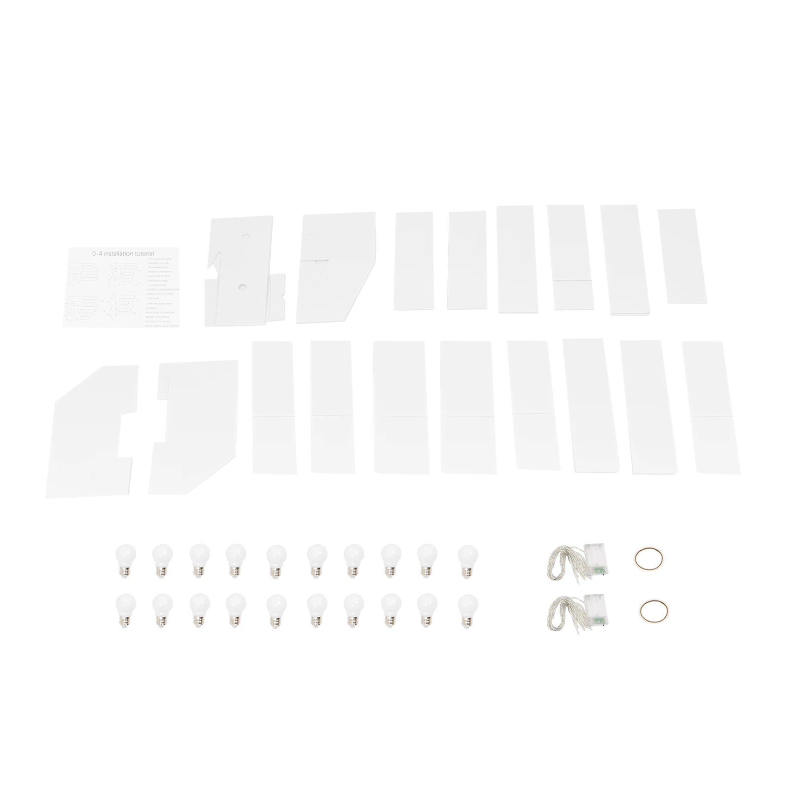 40 Light Up Numbers,40th Birthday Party Decoration,KT board 20 LED bulbs Warm Color Backdrop Pre-Cut Frame Large for Celebration