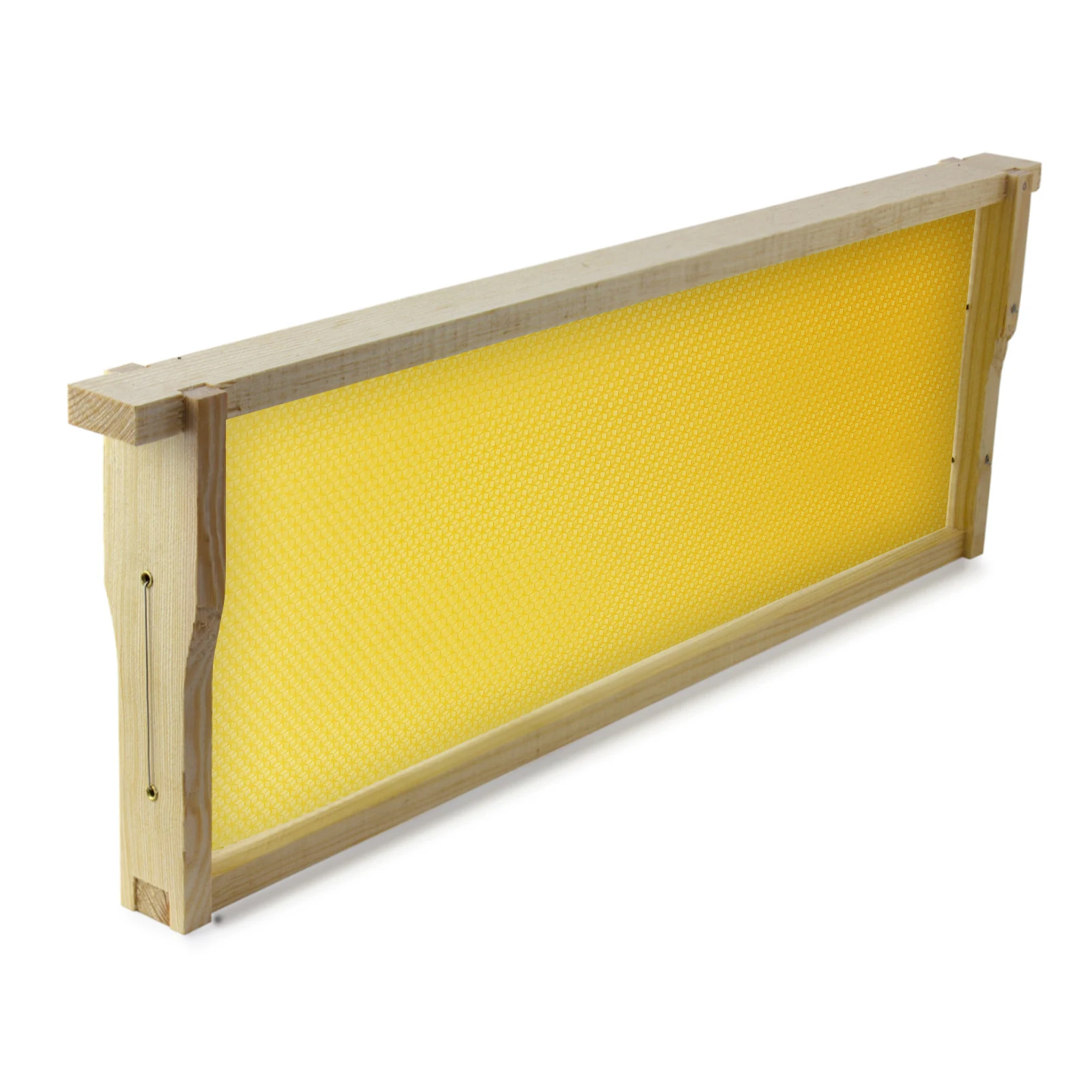 Beeswax Sheets 30PCS 19.5x41.5cm, Wax Foundation for Bee Frames, Natural Beehive Foundation for Honey Production