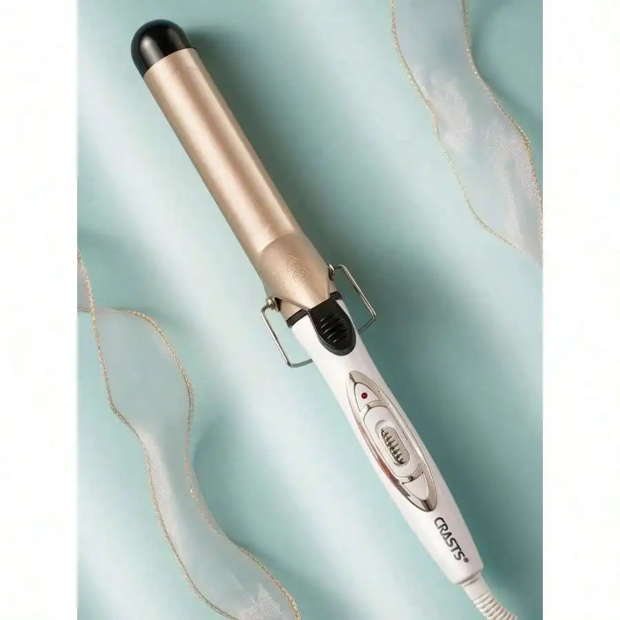 25mm & 32mm Large Barrel Curling Iron for Women, Hair Curling Wand with One-Button Control, Hair Curler for Loose Waves, Soft Curls & Voluminous Hairstyles, Easy-to-Use Portable Hair Styling Tool for Home, Travel & Daily Use