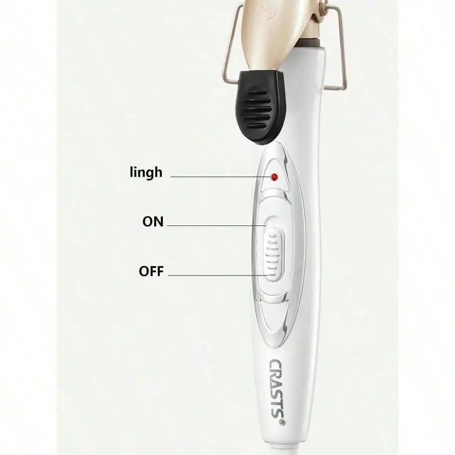 25mm & 32mm Large Barrel Curling Iron for Women, Hair Curling Wand with One-Button Control, Hair Curler for Loose Waves, Soft Curls & Voluminous Hairstyles, Easy-to-Use Portable Hair Styling Tool for Home, Travel & Daily Use