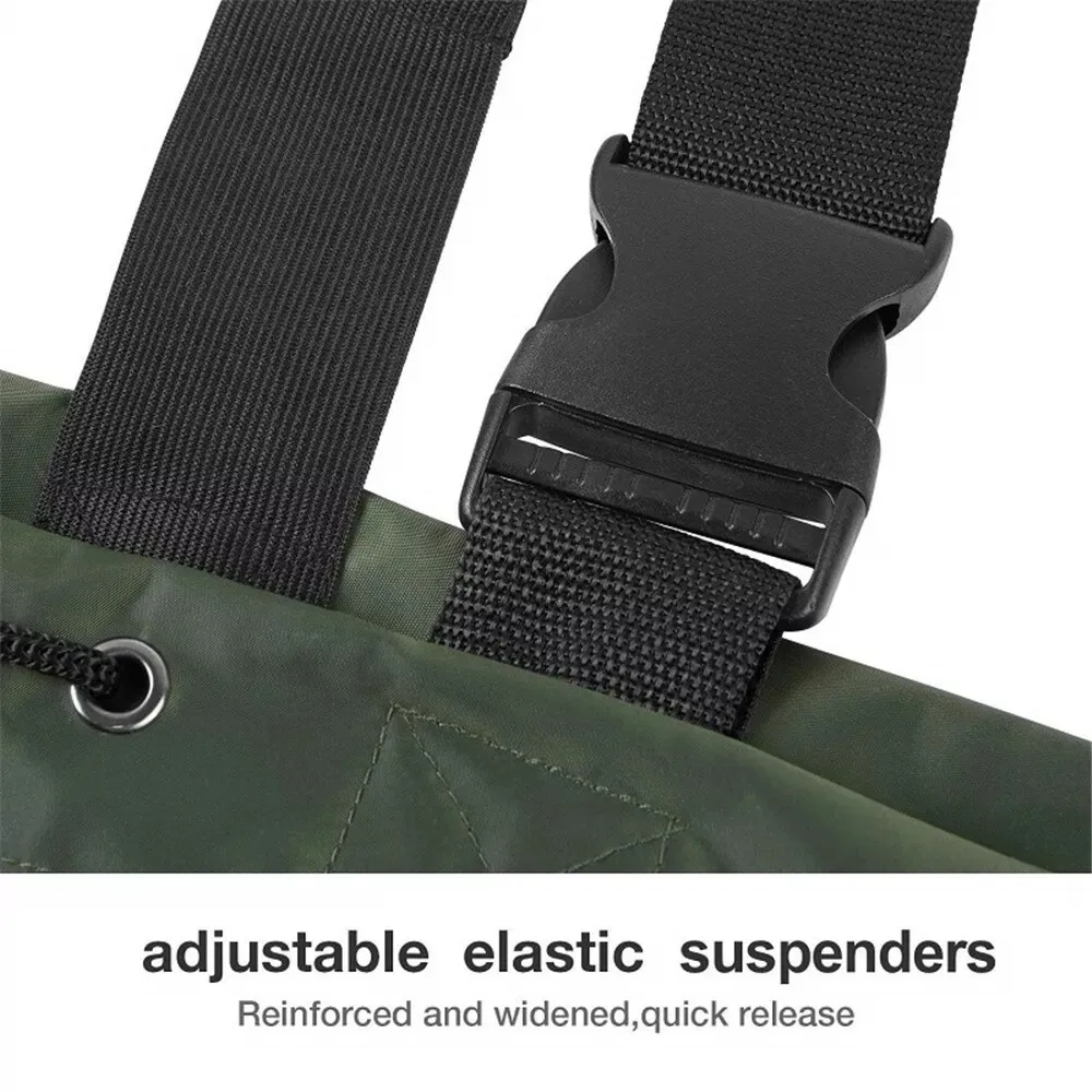 Night Cat Fishing Wader for Men Women Farm Working Waterproof Hunting Chest Wader with Boots Belt Breathable Lightweight