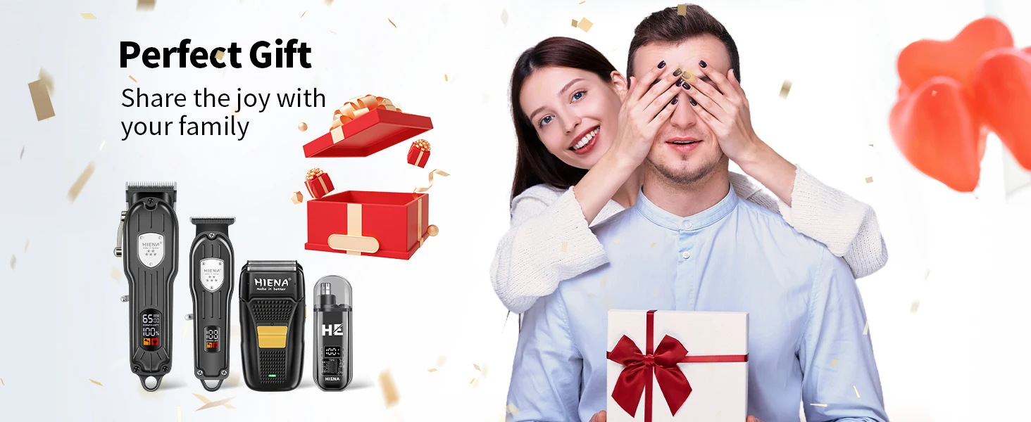 Professional Hair Clipper Kit Rechargeable Cordless Barber Kit and Hair Cutting Set Electric Foil Shavers and Beard Trimmers
