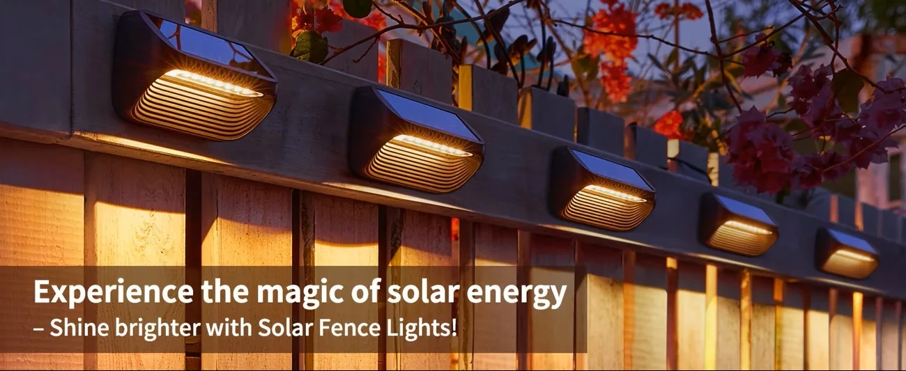 Solar Wall Lamp Solar Fence Lights with Warm White RGB Modes For Backyard Patio Deck Railing Wall Outdoor Waterproof Decor Light