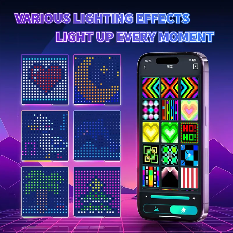 Festive LED Curtain Fairy Lights, Music Synchronized & Remote Controlled, Outdoor Christmas and Party Decoration Lights