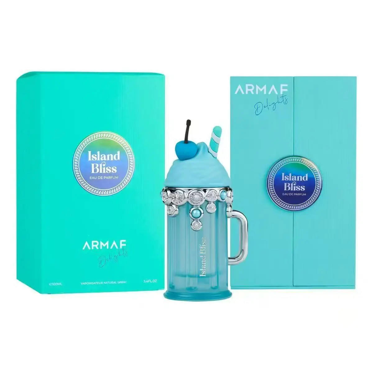 Armaf Island Bliss Eau de Parfum 3.4oz/100ml Tropical Fruity Floral Fragrance for Women Long Lasting Perfume