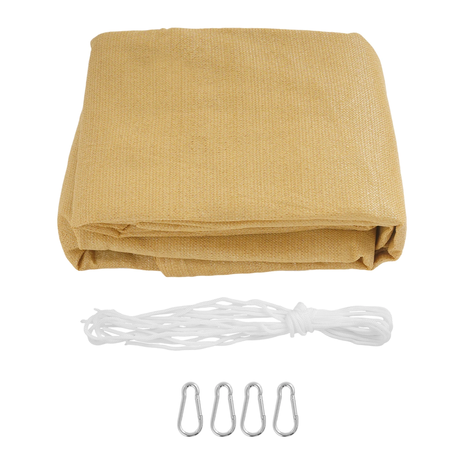 4x6m Rectangle Sun Shade Sail, Outdoor Patio Sunshade Sail, Sun Shade Sail For Backyard, Garden, Porch