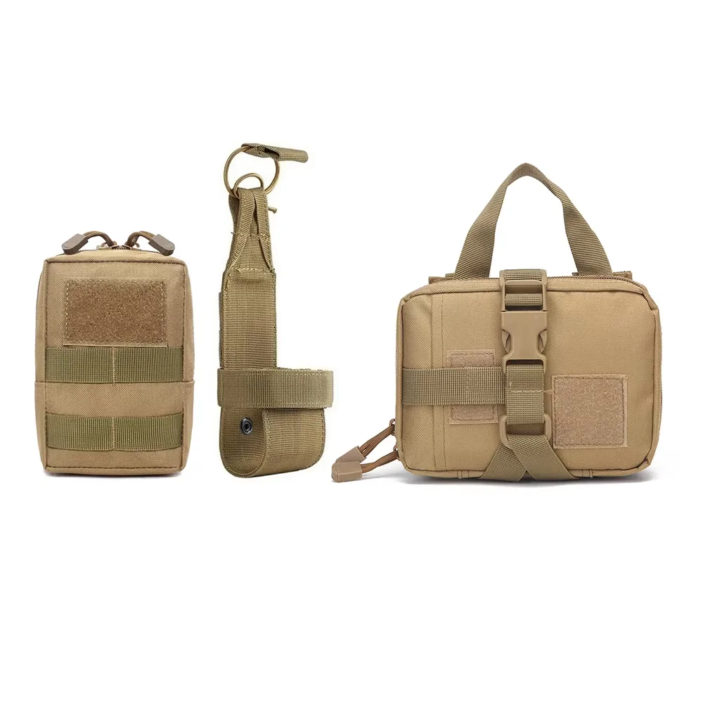 Dog Tactical Bags Set Molle Pouches Belt Attaching on Harness Sticker Military Dog Training Bags For Large Dogs Accessories