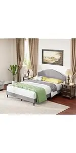 BestMassage Twin Metal Foldable Bed Frame Heavy Duty Steel Slats 6 Legs No Box Spring Easy Assembly Under-Bed Storage For Home