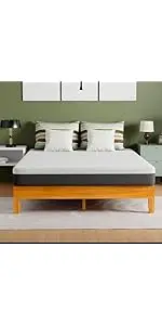 BestMassage Twin Metal Foldable Bed Frame Heavy Duty Steel Slats 6 Legs No Box Spring Easy Assembly Under-Bed Storage For Home