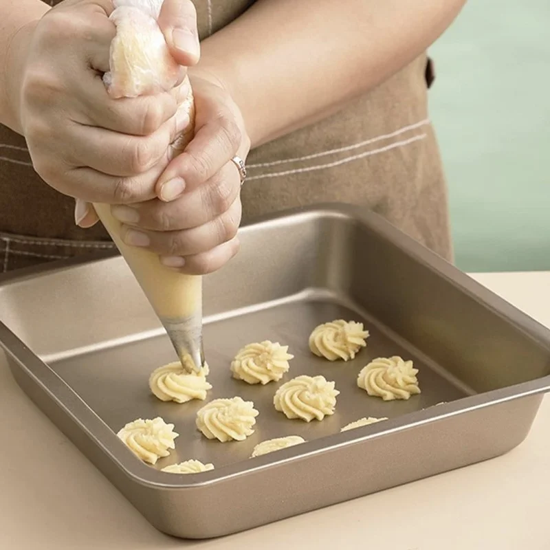 100 Pce - Disposable Piping Bags Food Grade Thickened Anti-Burst Pastry Bags for Cake Cookie Decorating