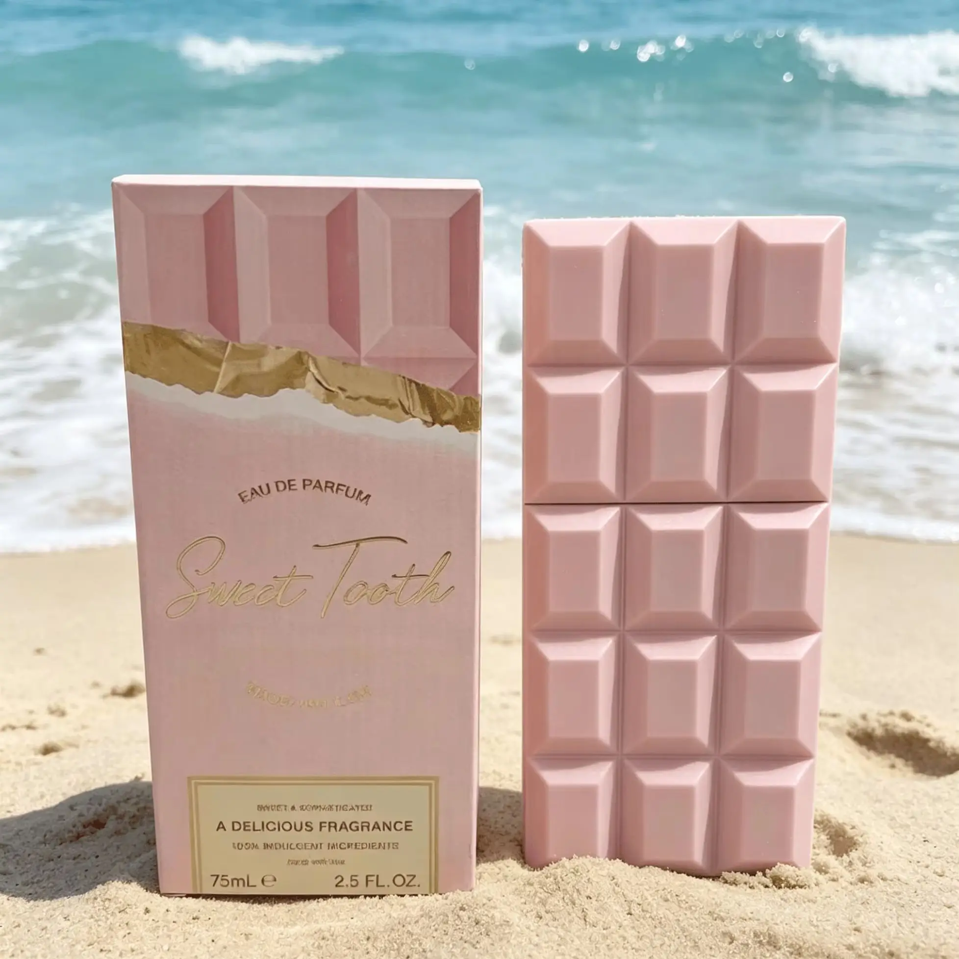 Sweet toth 75ml Perfumes chocolate Women Sandalwood Perfume Fragrance Spray Flirting Pheromone Long Lasting Romance