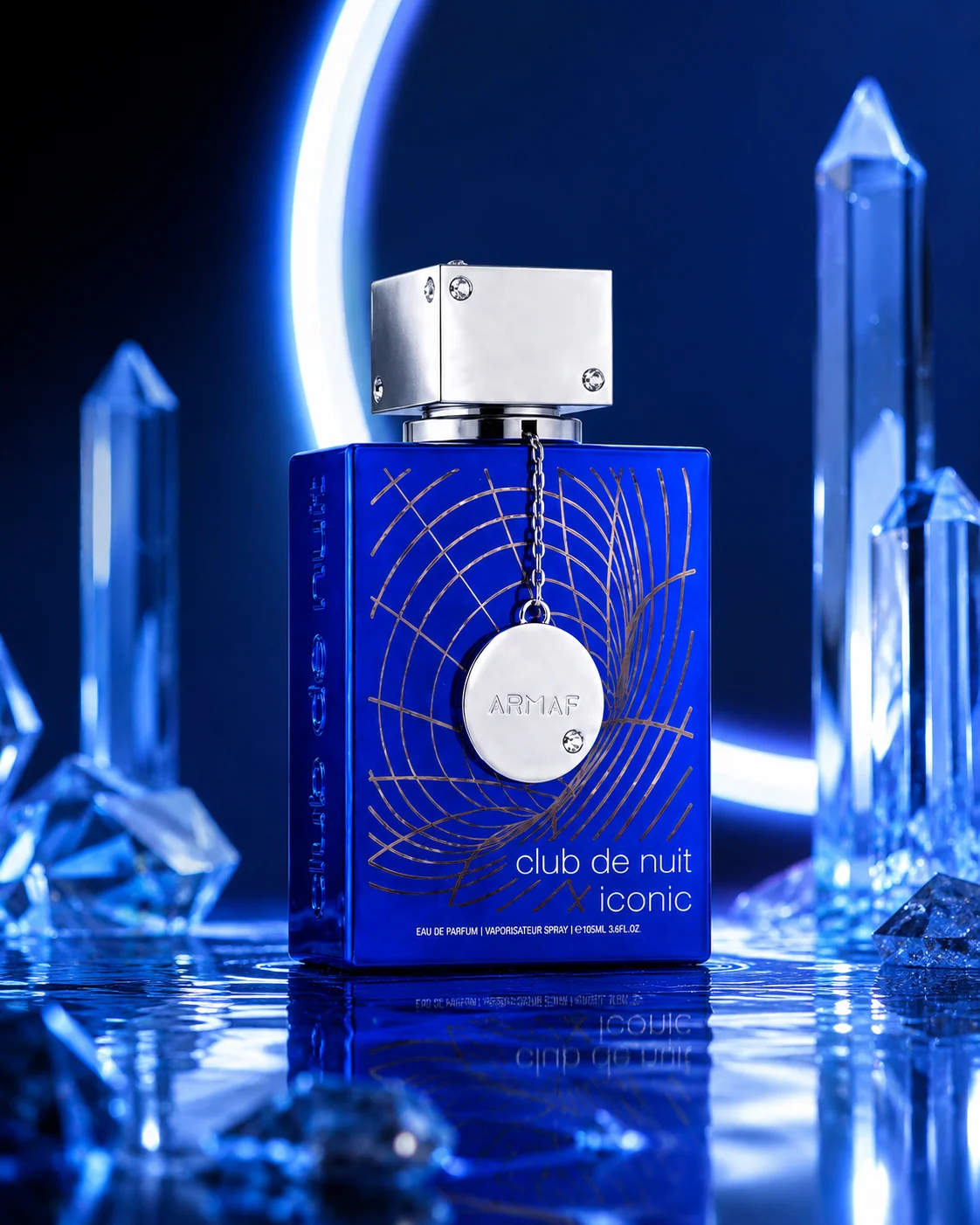 Club De Nuit Untold Woman Intense Blue Iconic Armaf for Men and Women Eau De Parfum 105Ml/3.43Oz Recommended Valentine's Day Gifts