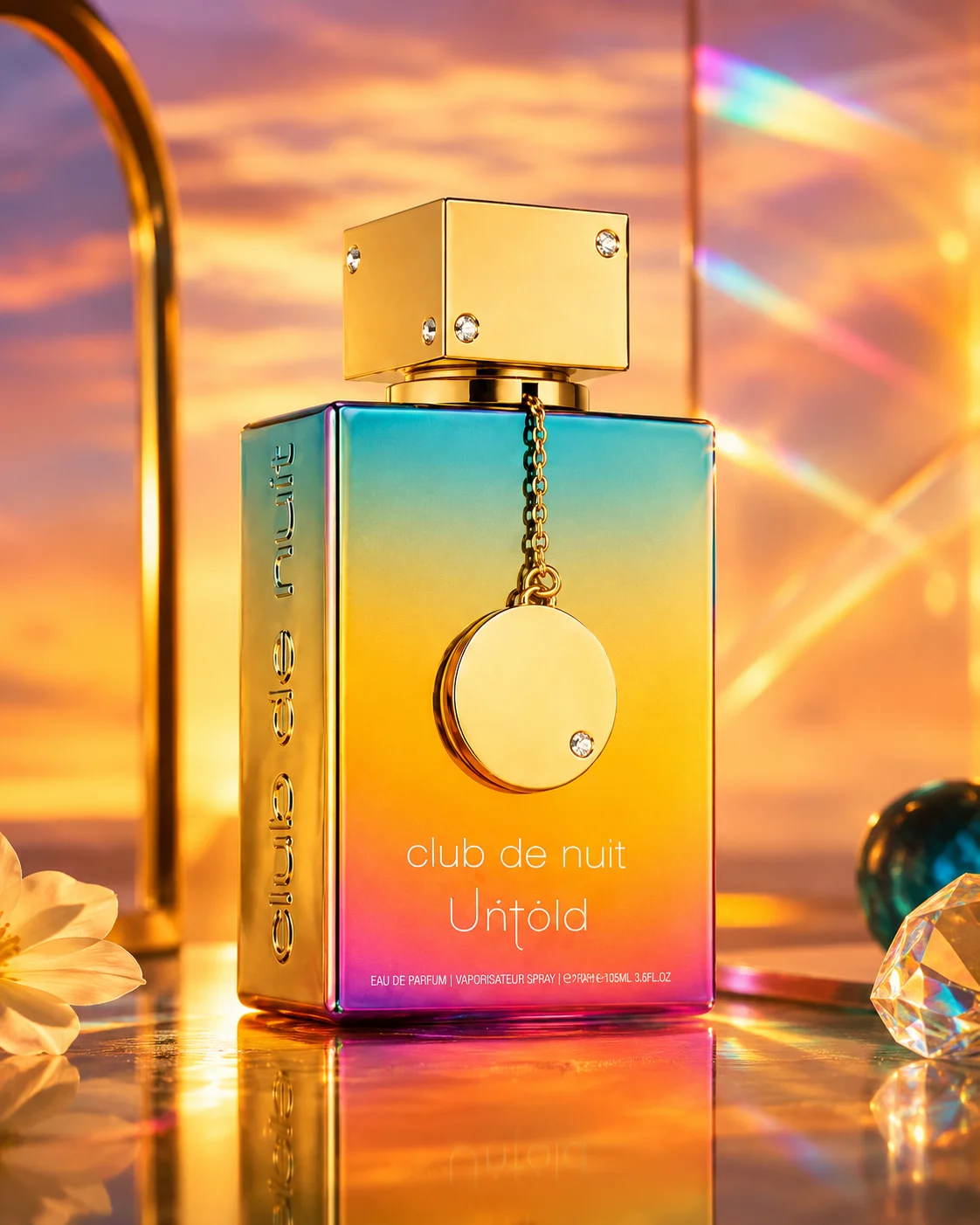 Club De Nuit Untold Woman Intense Blue Iconic Armaf for Men and Women Eau De Parfum 105Ml/3.43Oz Recommended Valentine's Day Gifts