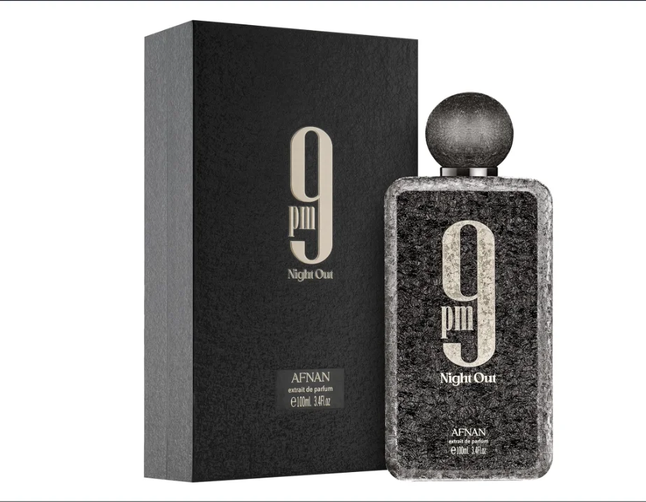 Afnan 9PM Night Out unisex strong fragrance perfume, 3.4Oz oriental cooking style, suitable for night dating, parties, parties and other occasions that need to highlight the sense of presence