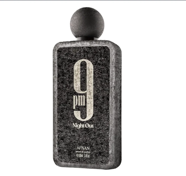 Afnan 9PM Night Out unisex strong fragrance perfume, 3.4Oz oriental cooking style, suitable for night dating, parties, parties and other occasions that need to highlight the sense of presence