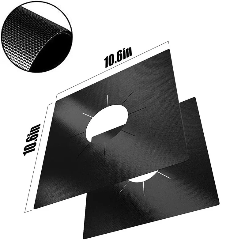 Stove Splatter Guard - Thick Gas Range Protector Mat, Heat Resistant Cooktop Liner for Easy Cleaning