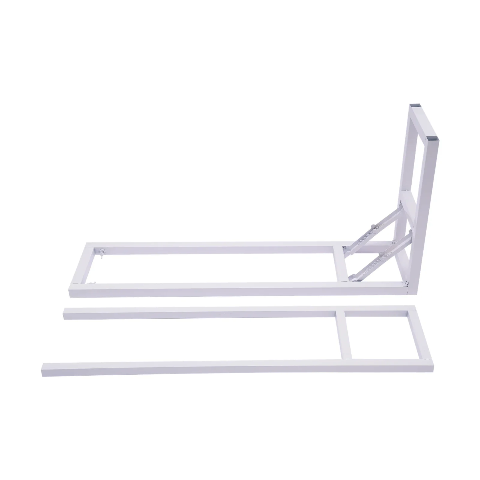 White Flower Arches,Wedding Arch Backdrop Stand, with Foldable Base, Square Balloon Arch Stand for Birthday Party Decor