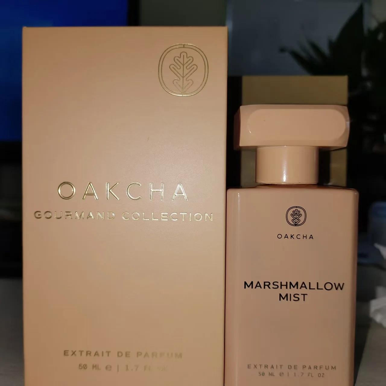 OAKCHA neutral perfume, pink sweet fragrance Bergamot, Jasmine, Vanilla, Yuchuang, Wood, 50ml