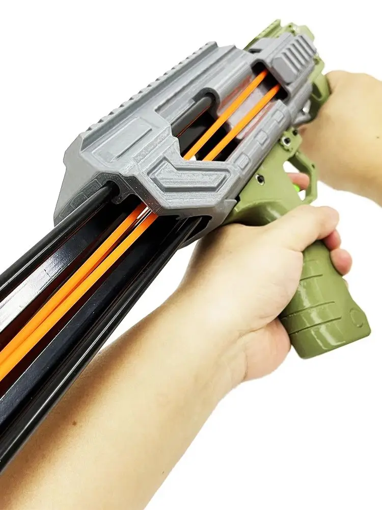 Multi Functional Arrow Launch Slingshot, Automatic-Fire Trigger Slingshot, Heavy Duty Continuous Launch Catapult