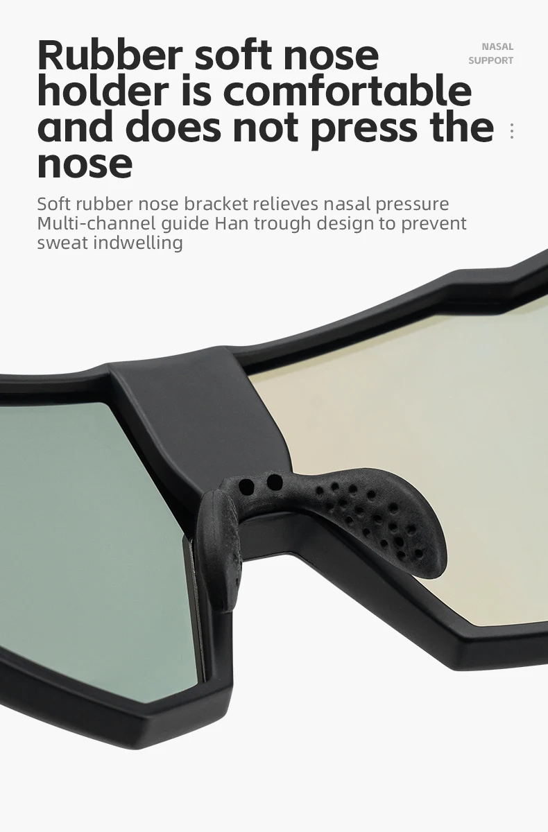 ROCKBROS Polarized Cycling Glasses Electronic Color Change Glasses Sunglasses UV400 Safety Bike Bicycle Eyewear Sports Goggles