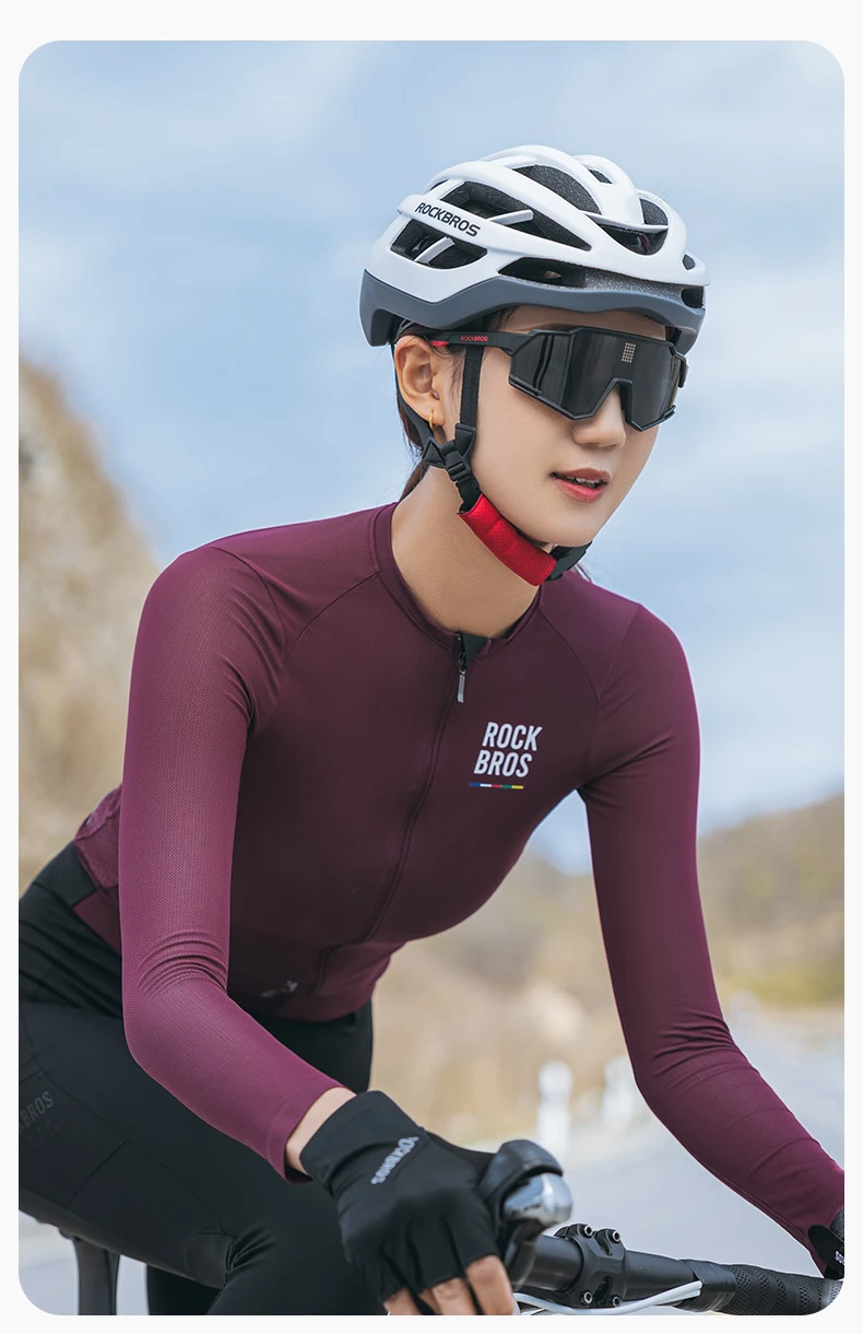 ROCKBROS Polarized Cycling Glasses Electronic Color Change Glasses Sunglasses UV400 Safety Bike Bicycle Eyewear Sports Goggles
