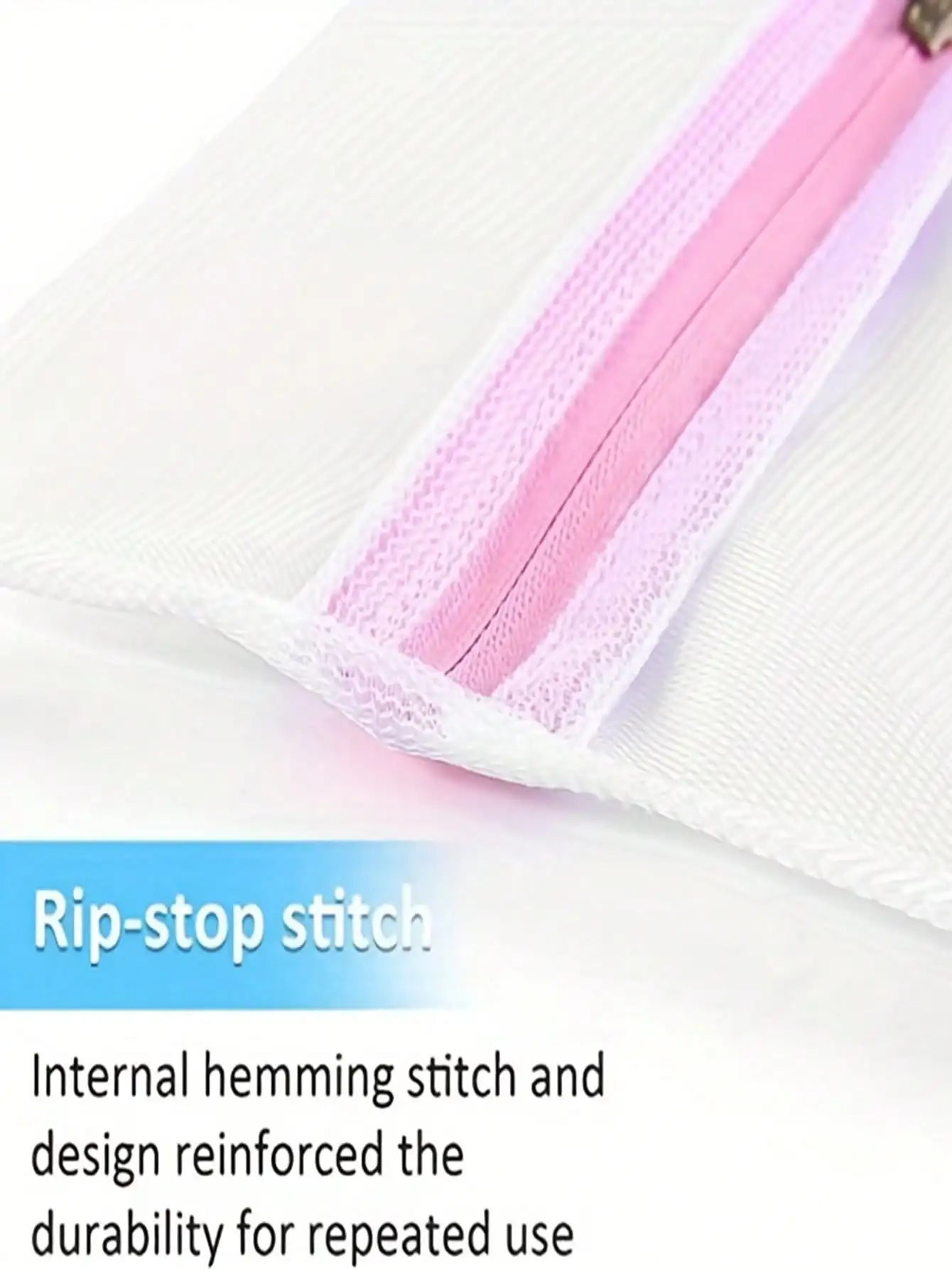 3Pcs/Set Zipped Laundry Bags Reusable Washing Machine Clothing Care Washing Mesh Net Bra Socks Lingerie Underwear Laundry Bags