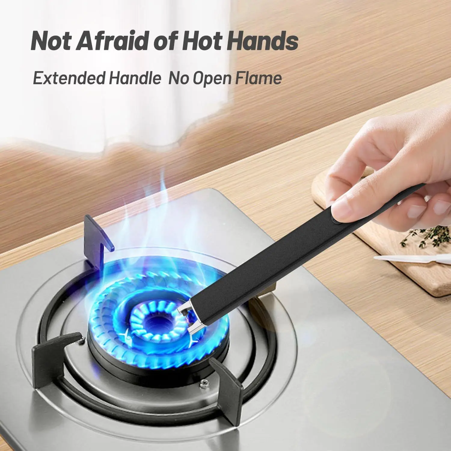 1PC/3PCS Plasma Candle Lighters Windproof Flameless Electric Lighter LED Power Display Safety Switch USB-C Rechargeable Camping