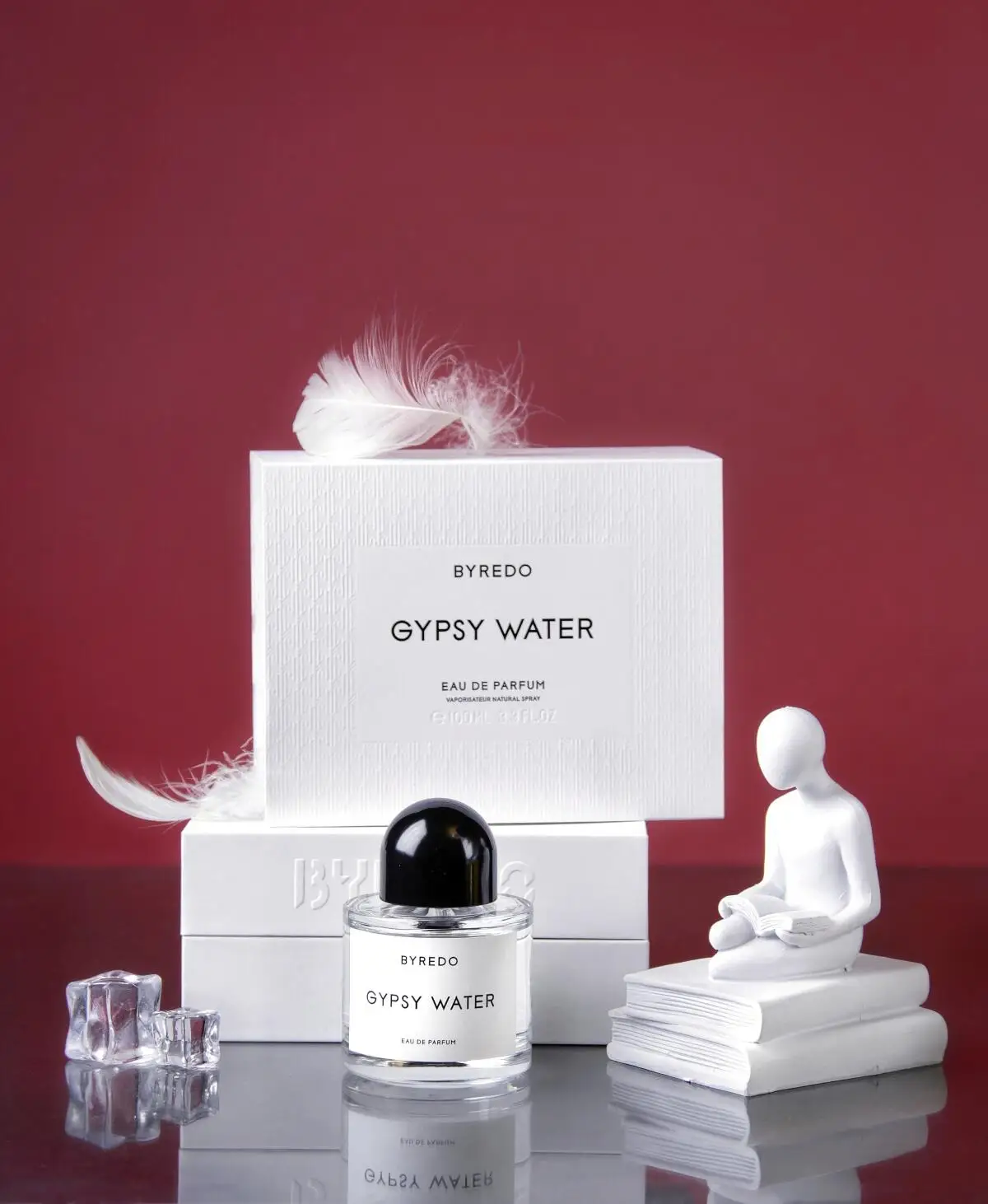 New Arrival! Mojave Ghost, Gypsy Water, Rose, Cedar 100ml 3.4oz EDP Unisex Perfume, Long Lasting Woody Floral Fresh Fragrance Spray, Daily Office Travel Scent, Perfect Gift for Birthday Halloween Christmas Holiday Present