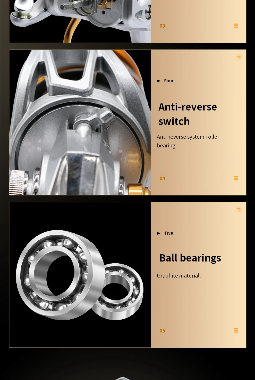 ROOBLINOS TC Spinning Fishing Reel 10KG Max Drag 5.2:1 Gear Ratio Stainless Steel Main Shaft Ball Bearings Freshwater Saltwater