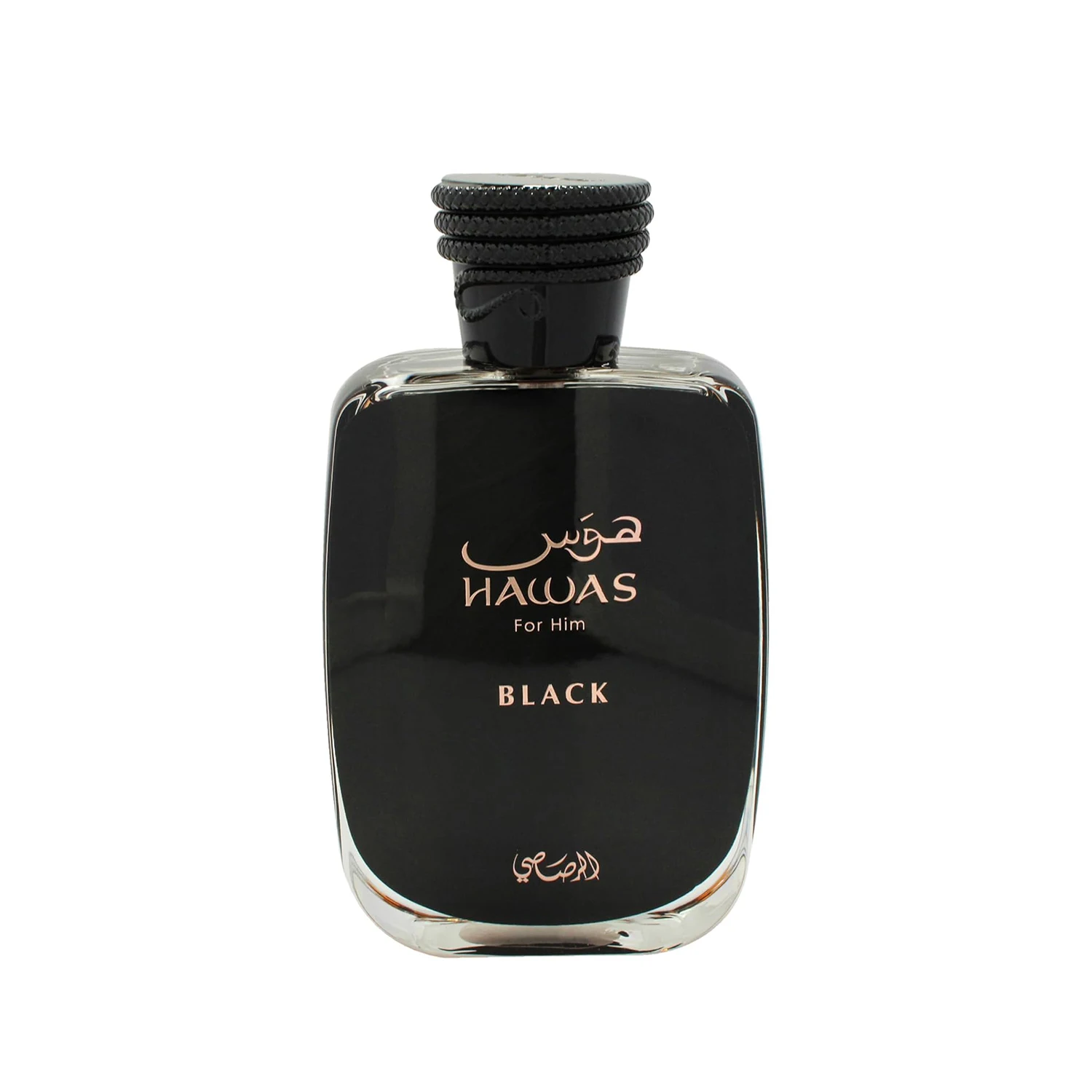 Rasasi Hawas Black Men’s EDP – Intense Woody Spicy, 3.4 fl oz / 100 ml