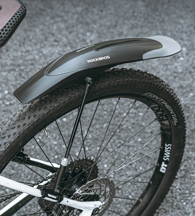 ROCKBROS Bicycle Mudguard Mountain Bike Fenders Widen Quick Release 26-29 Inch Bike Durable Adjustable Fender Bicycle Accessary