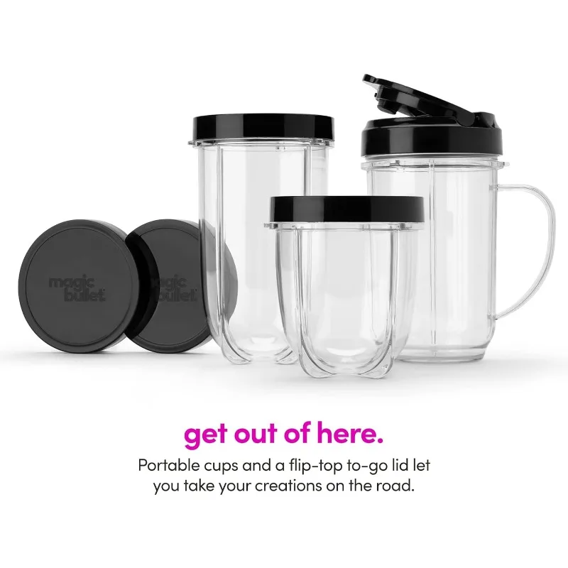 best seller Magic Bullet Blender, Small, Silver, 11 Piece Set Good quality