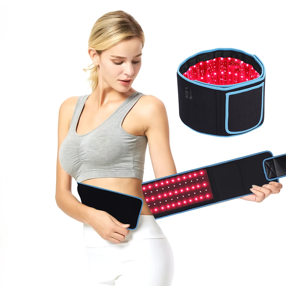 Red Light Belt 660nm 850nm Near Infrared Light Wrap Red Light Device for Body Relaxing Muscle