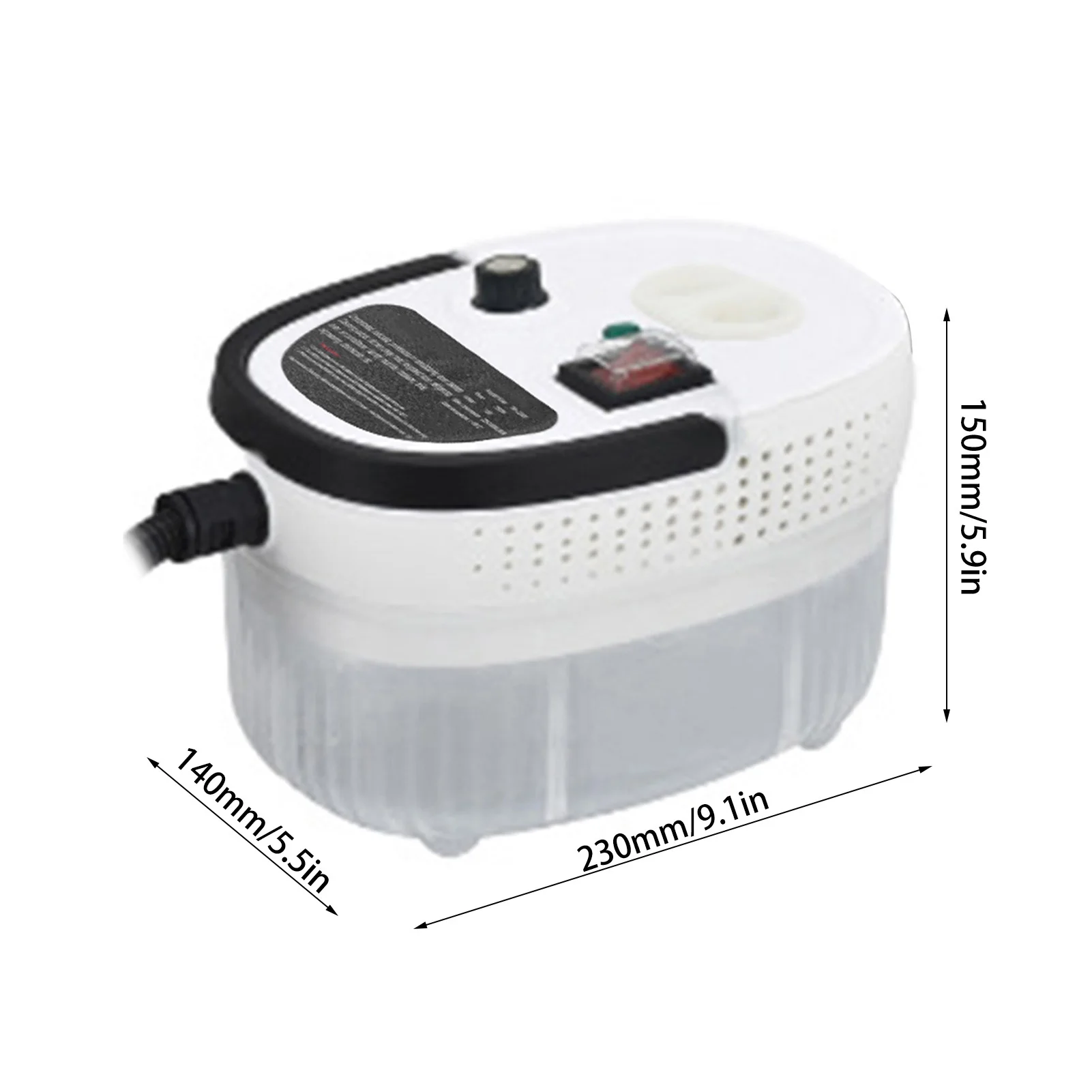 NEW 1500W Steam Cleaner for Car Cleaning Quick Heating High Temperature Steam Washer Portable Handheld Pressurized Steam Clean