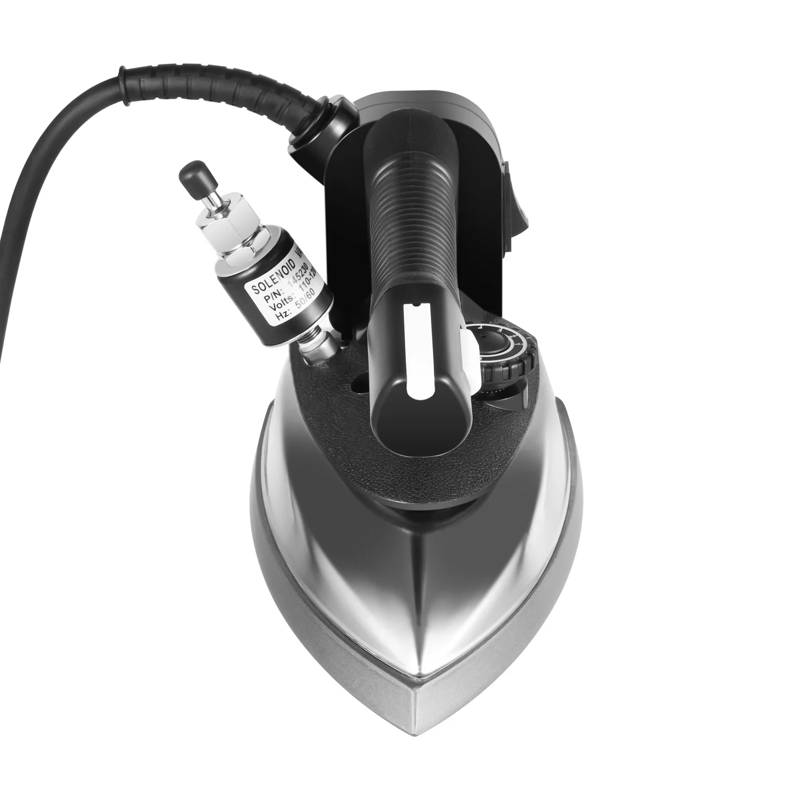 1200W Electric Steam Iron, 110V Industrial Heating Iron Exhaust Vents Water Tank Dry/Steam Ironing, Flattening Clothes Wrinkles
