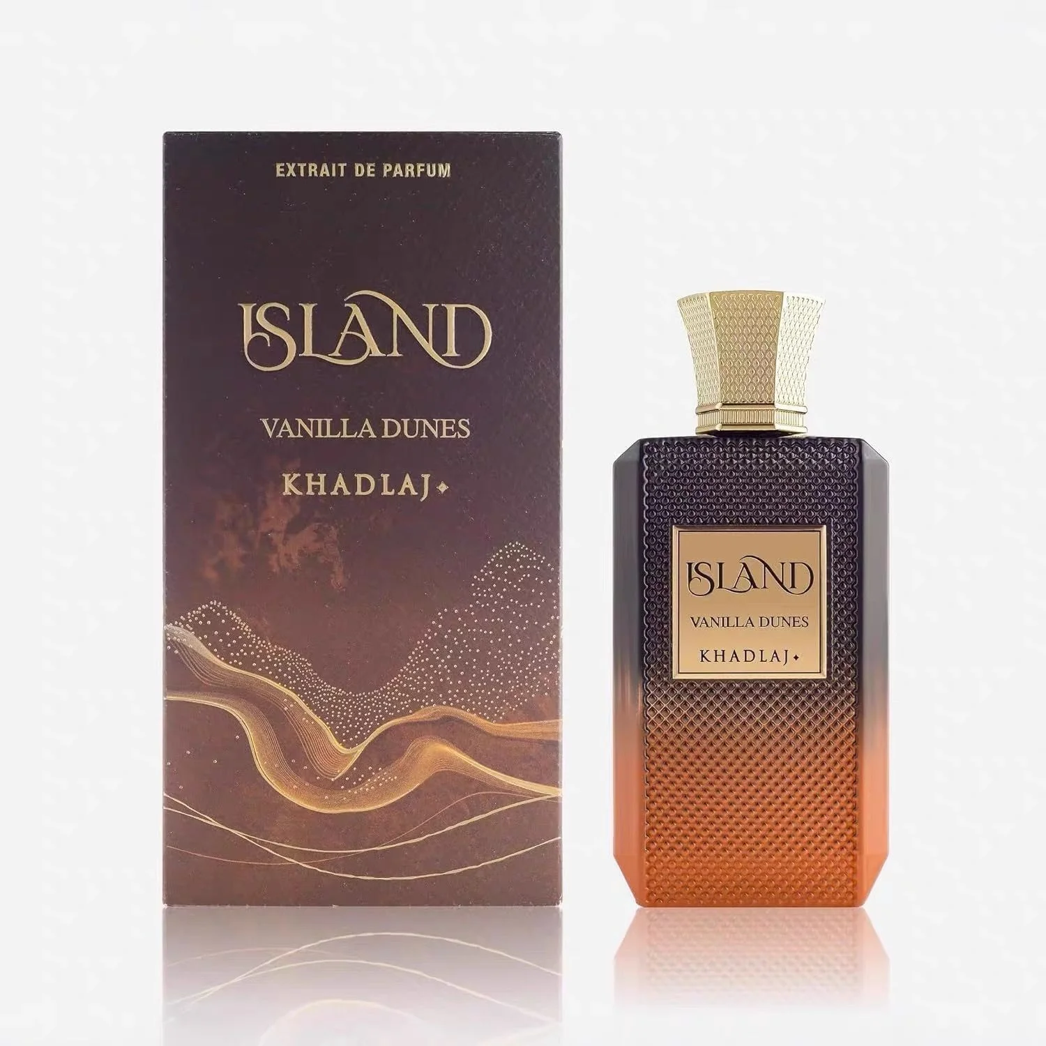 Khadlaj Island Vanilla Dunes 3.4 oz / 100 ml Extrait de Parfum Spray for Everyone